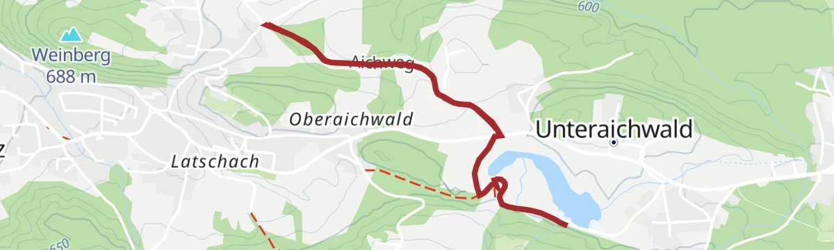 Route map: Fuchsfährte